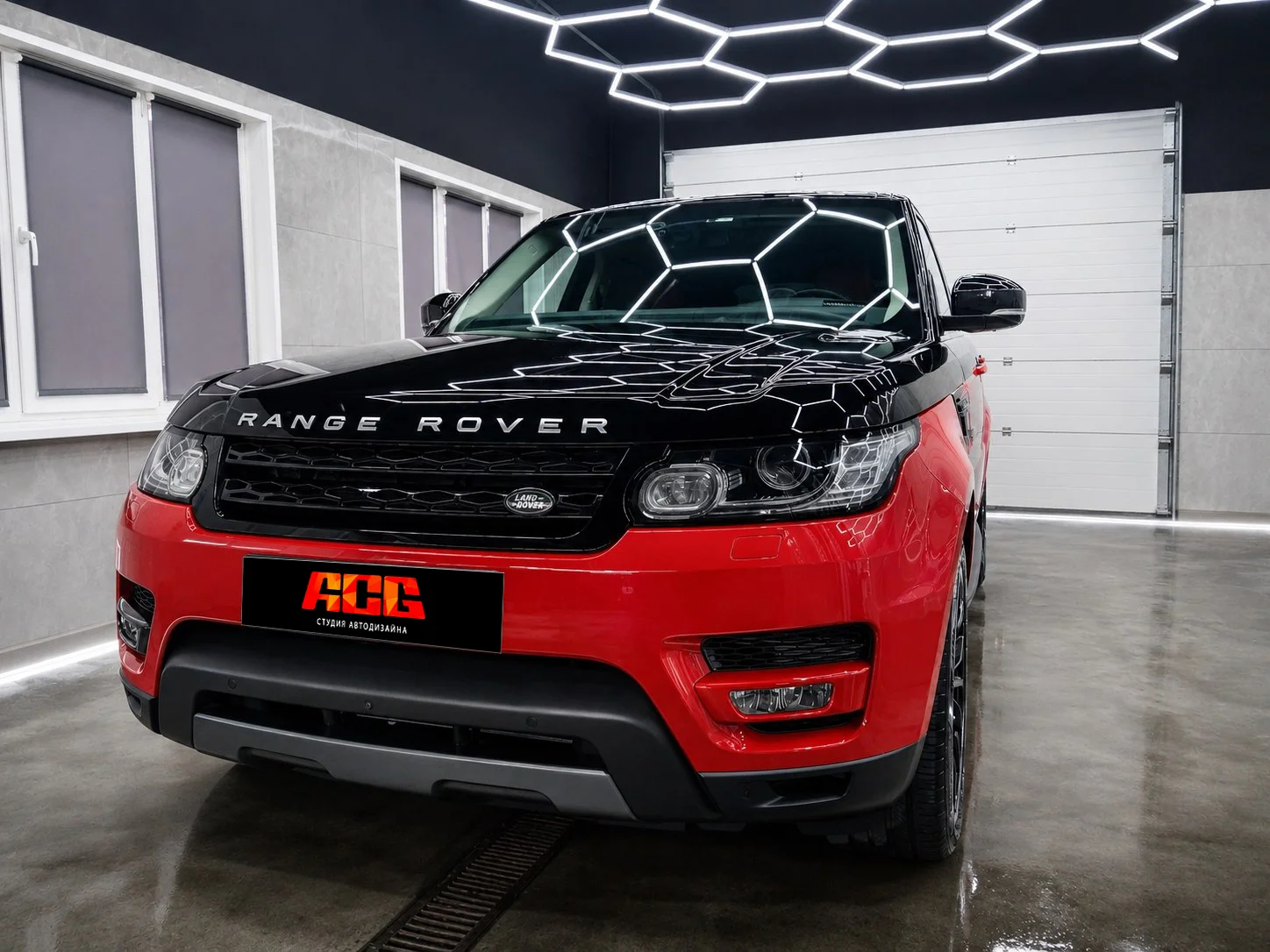 Range Rover Sport: Смена цвета и защита полиуретаном
